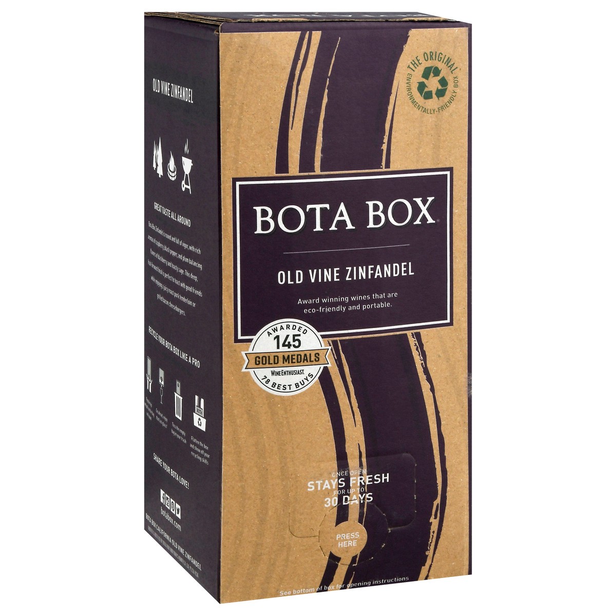 slide 7 of 11, Bota Box Old Vine Zinfandel, 3 liter