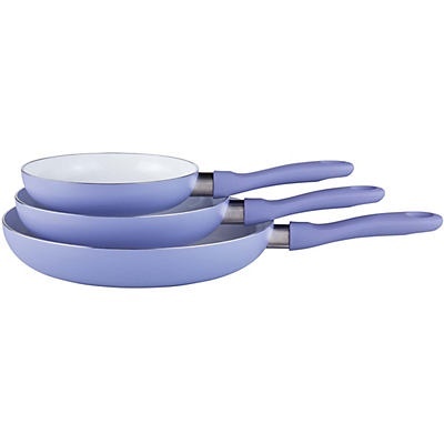 slide 1 of 1, Cook Prep Eat Fry Pan Set Lavender, 3 ct