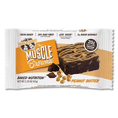 slide 1 of 5, Lenny & Larry's Muscle Brownie 2.82 oz, 2.82 oz