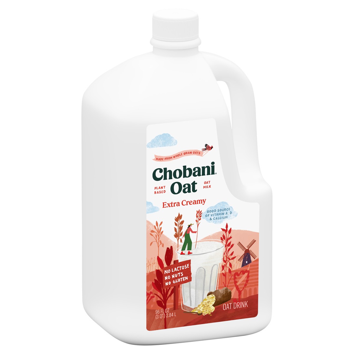 slide 8 of 11, Chobani Oat Milk X Creamy, 96 fl oz