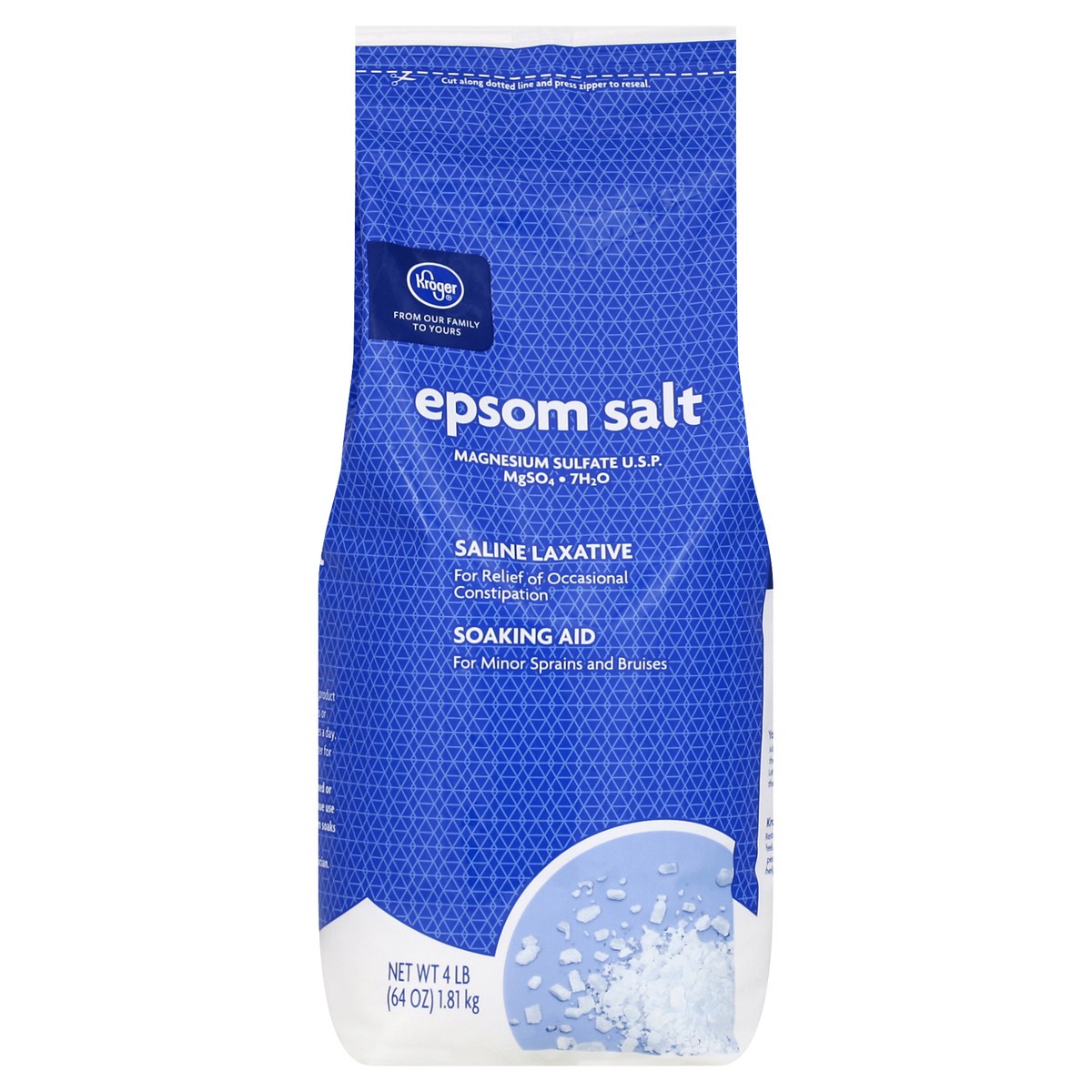 slide 5 of 5, Kroger Epsom Salt, 4 lb