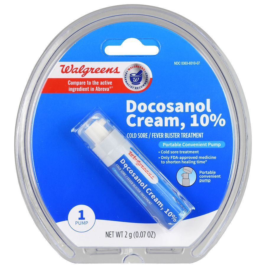 slide 5 of 5, Walgreens Docosanol Pump, 0.07 oz