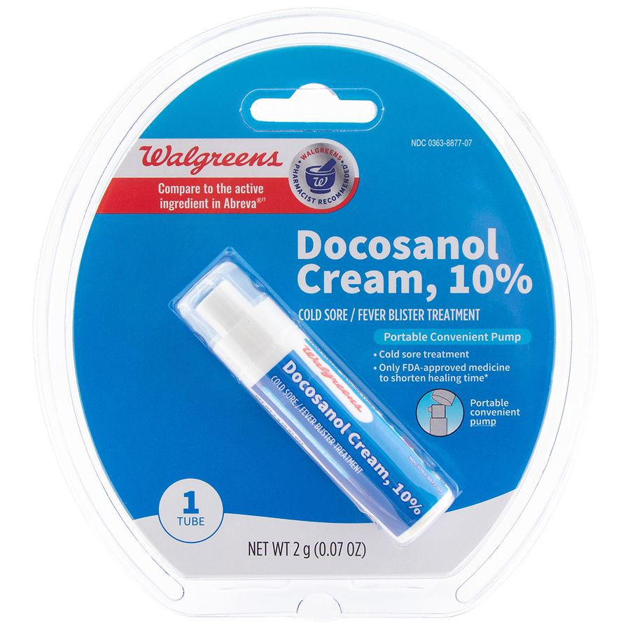 slide 1 of 1, Walgreens Docosanol Pump, 0.07 oz