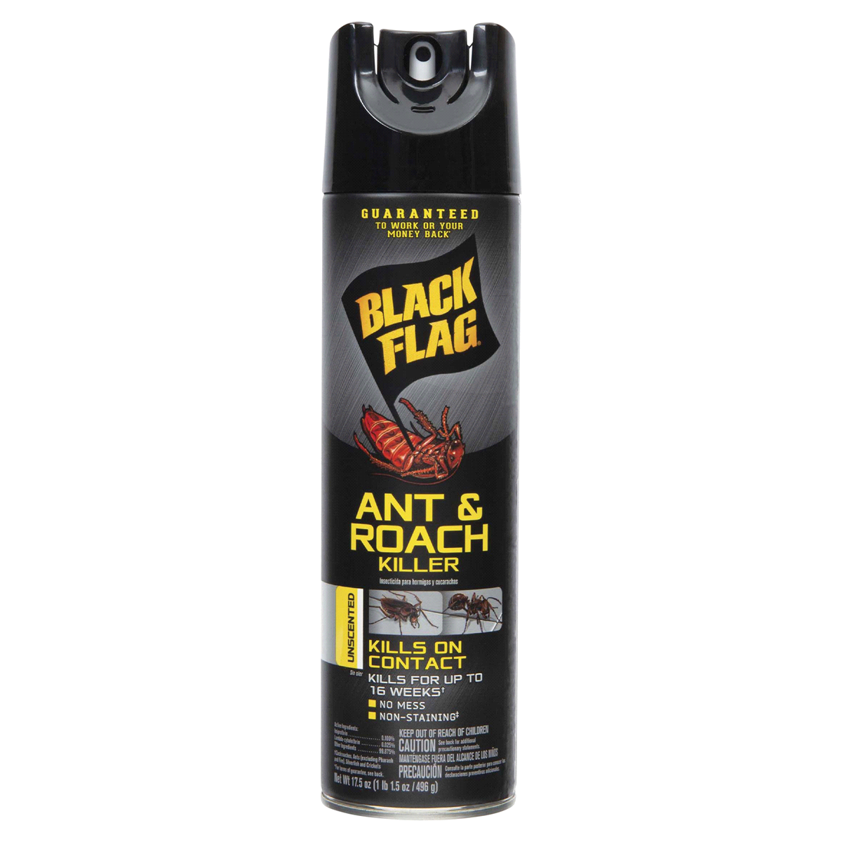 slide 1 of 1, Black Flag Unscented Ant and Roach, 17.5 oz