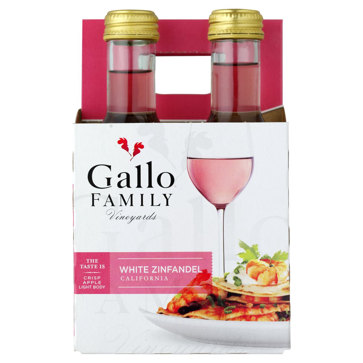 slide 1 of 12, Gallo Family Vineyards Blush Wine, 4 ct; 187 ml