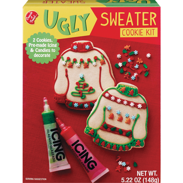 slide 1 of 1, Create A Treat Ugly Sweater Cookie Kit, 5.22 oz