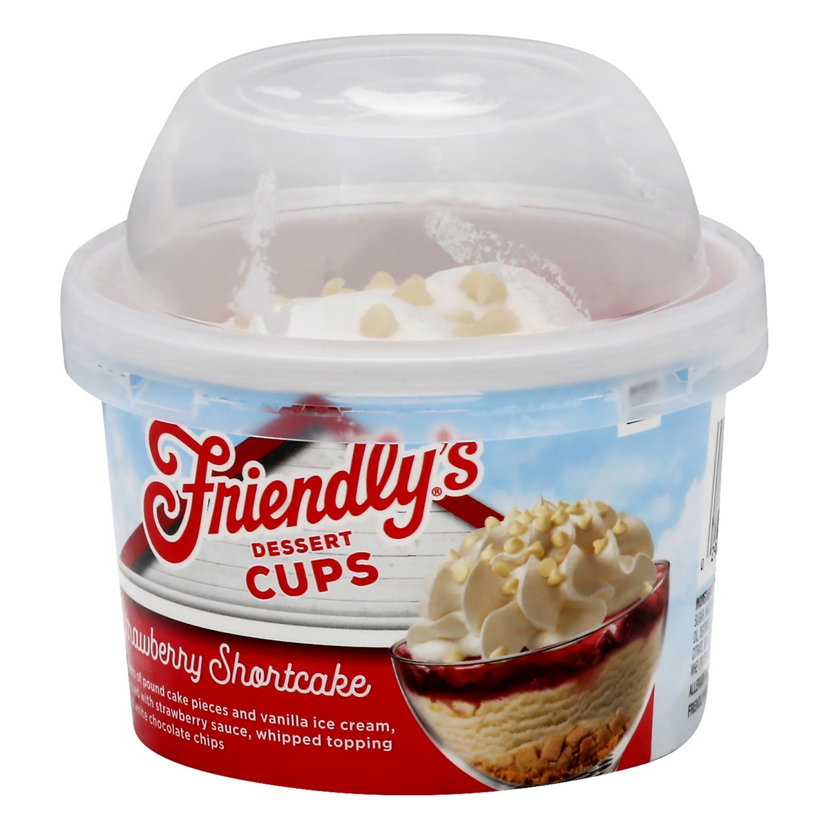 slide 3 of 10, Friendly's Strawberry Shortcake Dessert Cups 8.5 fl oz, 8.5 oz