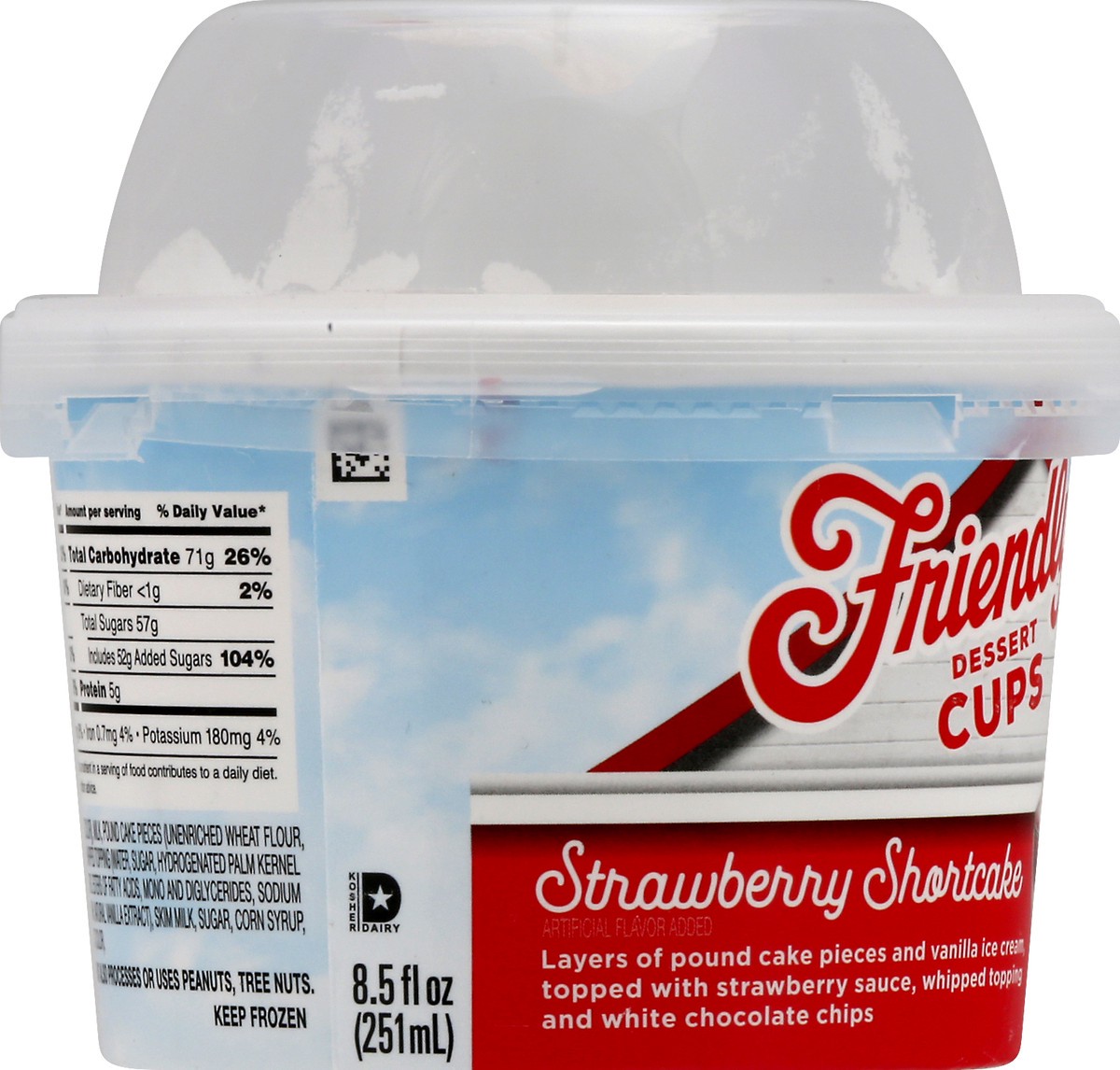 slide 4 of 10, Friendly's Strawberry Shortcake Dessert Cups 8.5 fl oz, 8.5 oz