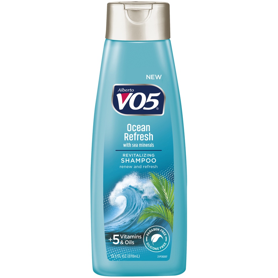 slide 1 of 3, Alberto VO5 Herbal Escapes Ocean Refresh Moisturizing Shampoo, 12.5 fl oz