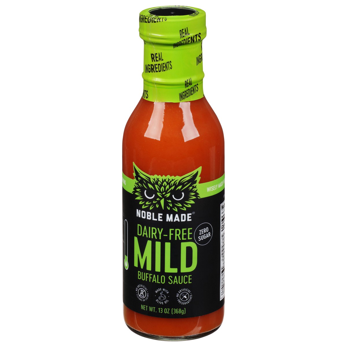 slide 8 of 9, Noble Made Dairy-Free Mild Buffalo Sauce 13 oz, 13 oz