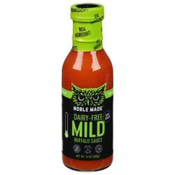 Noble Made Dairy-Free Mild Buffalo Sauce 13 oz