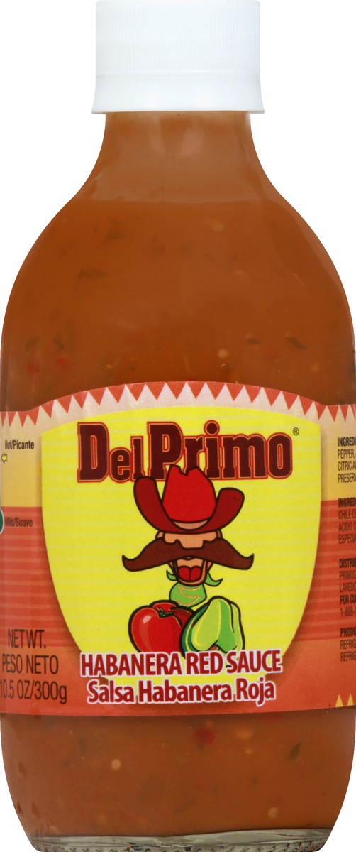 slide 12 of 13, DelPrimo Habanera Red Sauce 10.5 oz, 10.5 oz