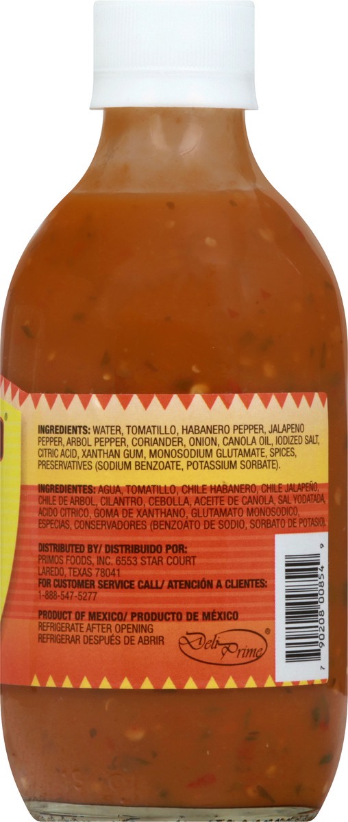 slide 2 of 13, DelPrimo Habanera Red Sauce 10.5 oz, 10.5 oz