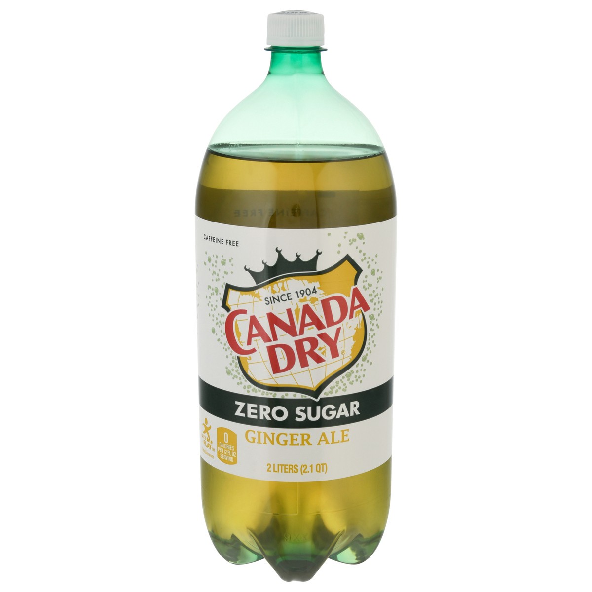 slide 1 of 5, Canada Dry Zero Sugar Ginger Ale Soda - 67.63 fl oz, 67.63 fl oz