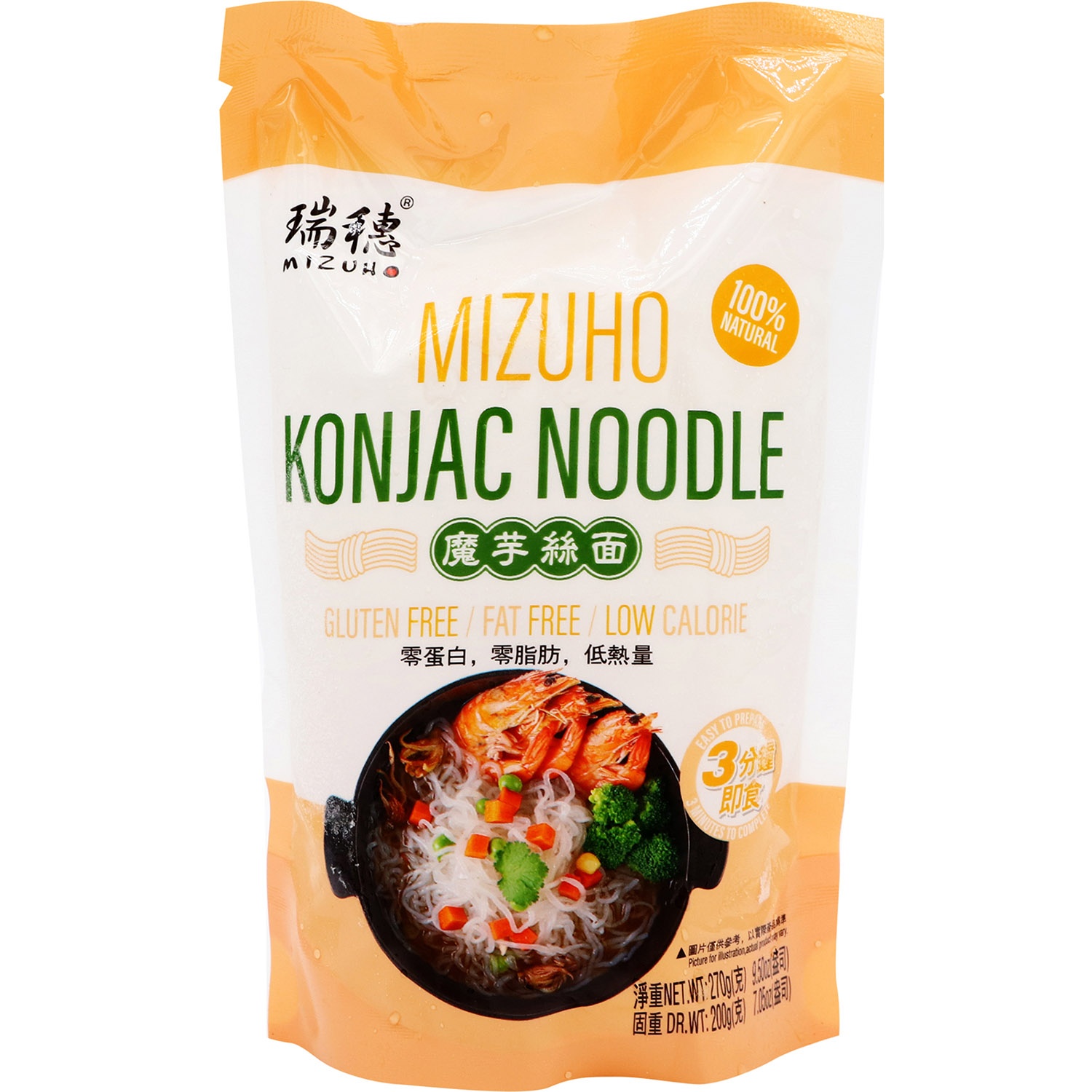 slide 1 of 1, Mizuho Konjac Noodle, 9.52 oz