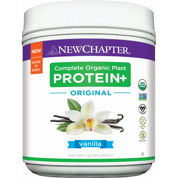 slide 1 of 1, New Chapter Protein Powder-Org Vanilla, 1 ct