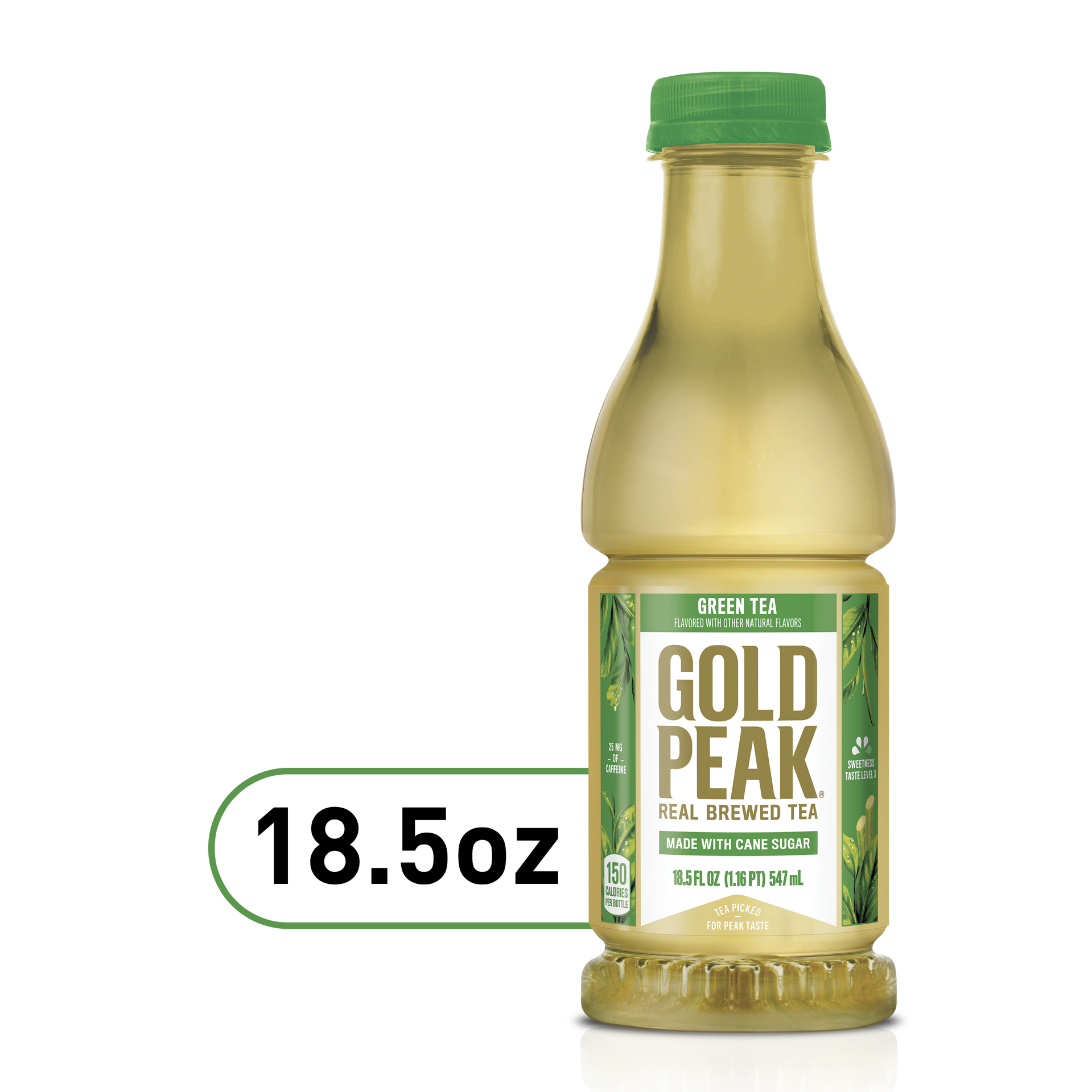 slide 1 of 10, Gold Peak Sweetened Green Iced Tea Drink, 18.5 fl oz