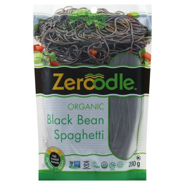 slide 1 of 1, Zeroodle Organic Black Bean Spaghetti, 7 oz