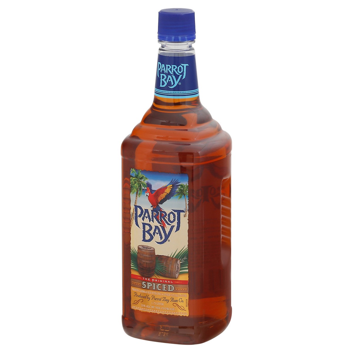 slide 6 of 9, Parrot Bay Spiced Premium Caribbean Rum 1.75 l, 1.75 liter