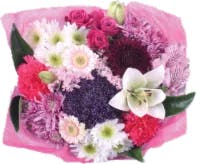 BLOOM HAUS Bloom Haus Duet Bouquet Bronze/ Purple/ Hot Pink Theme B