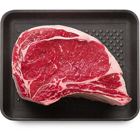 slide 1 of 1, Beef Ribeye Roast Bone In Large End - Weight Between 4-8 Lb, per lb