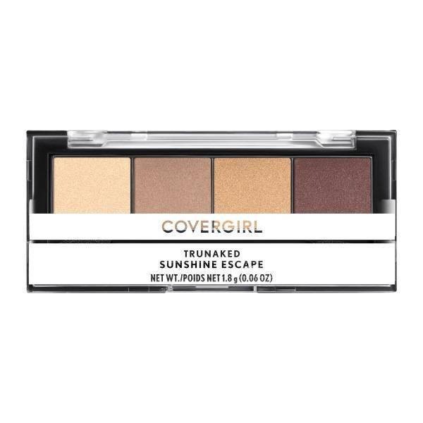 slide 1 of 3, Covergirl Trunaked Quad Palettes Palettes Sunshine Escape, 1.80 gram