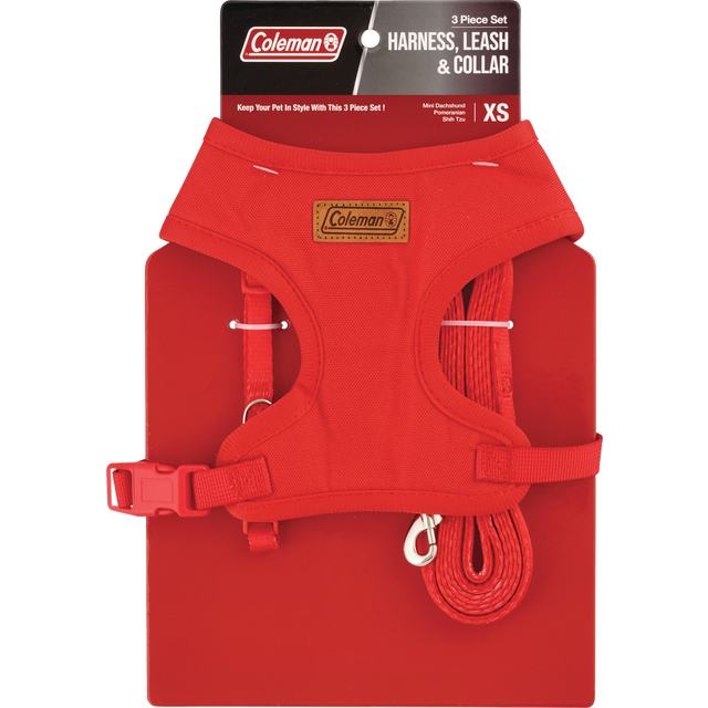 slide 1 of 1, Unique Petz Oxford Harness, Leash & Collar Set, 5 ct