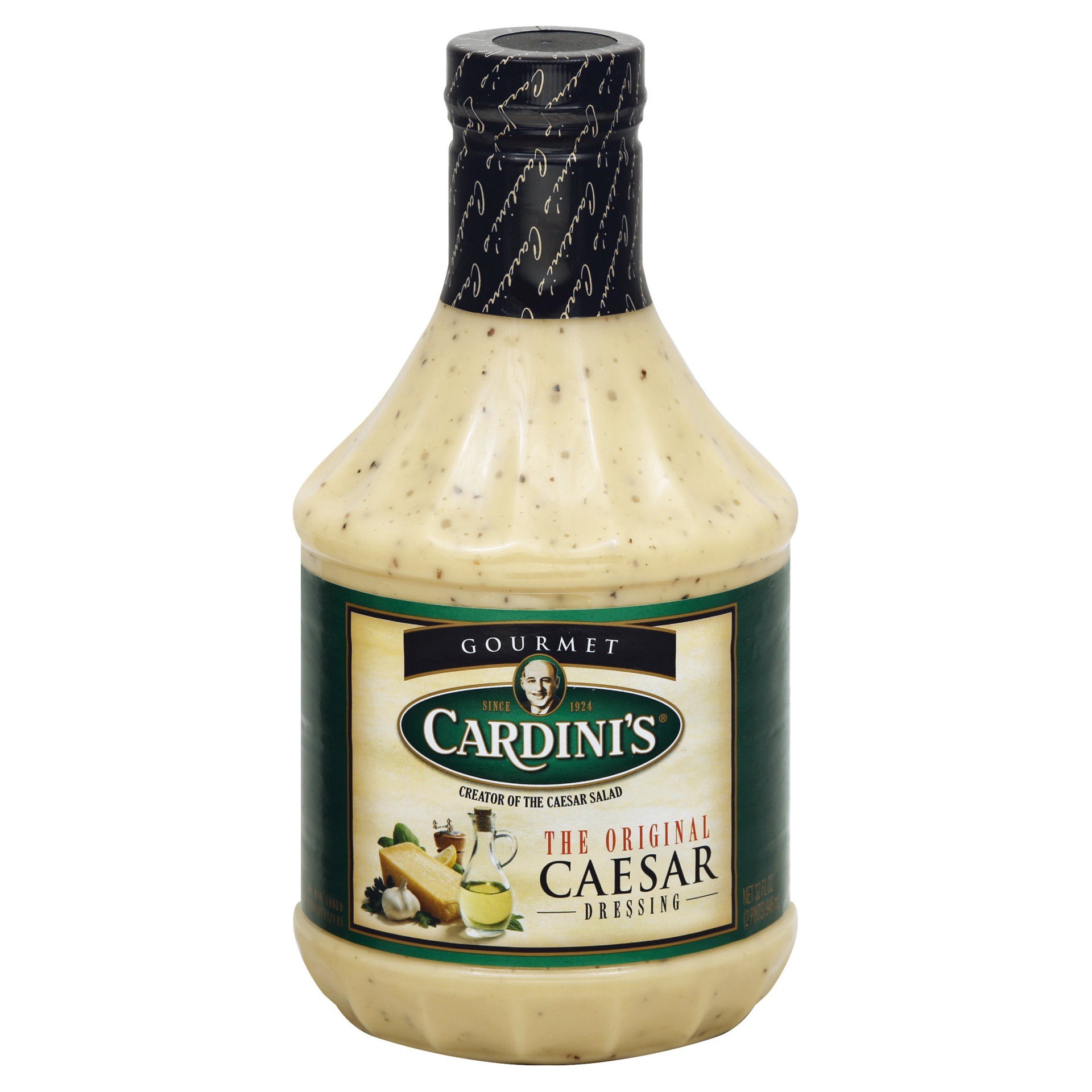 slide 1 of 12, Cardini's Dressing 32.0 oz, 32 oz