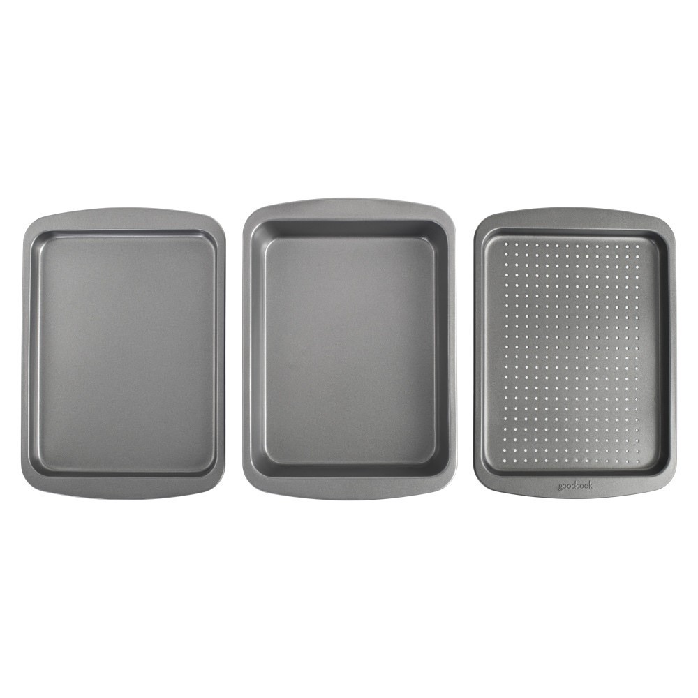 slide 2 of 2, Goodcook Toaster Oven Set, 3 ct