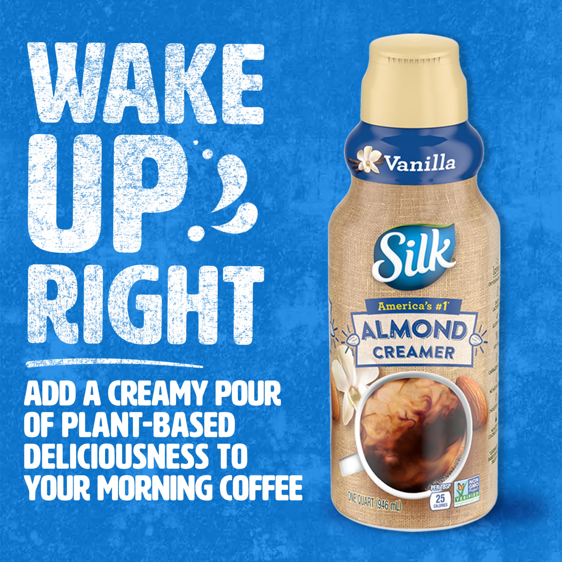 Silk Vanilla Almond Creamer 32 oz Shipt