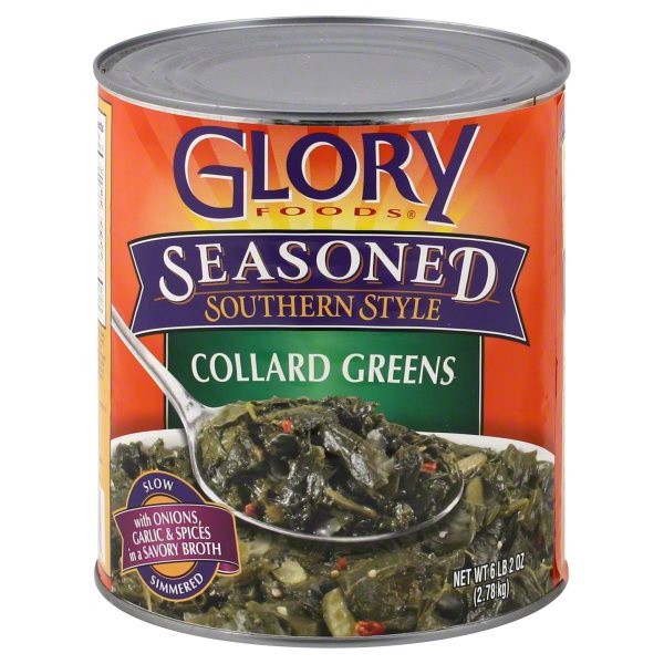 slide 1 of 1, Glory Foods Collard Green, 98 oz