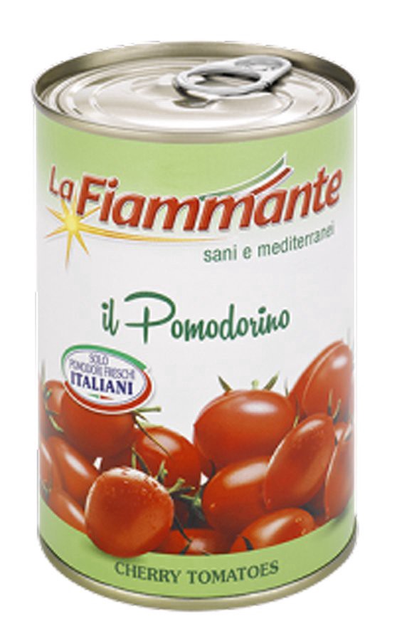 slide 1 of 1, La Fiammante Cherry Tomatoes, 14 oz