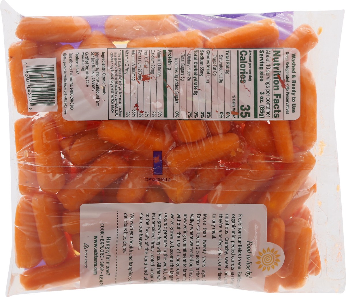 slide 7 of 9, Bolthouse Farms Baby Carrots, 2 lb, organic, 2 lb