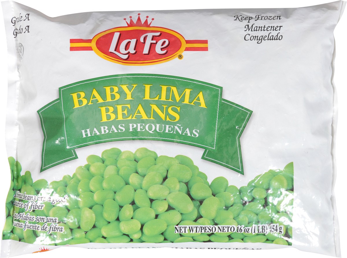 slide 7 of 14, La Fe Baby Lima Beans 16 oz, 16 oz