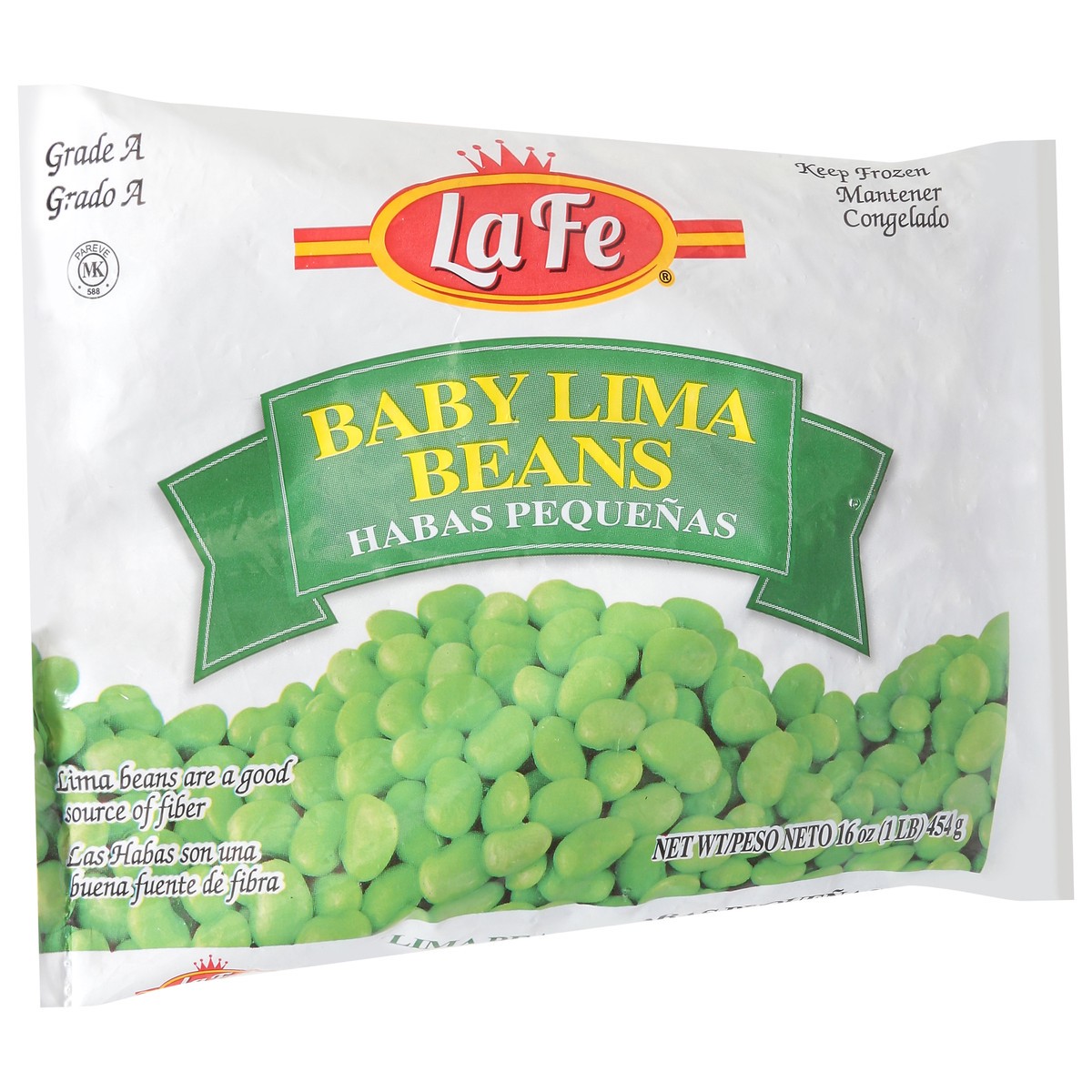 slide 12 of 14, La Fe Baby Lima Beans 16 oz, 16 oz