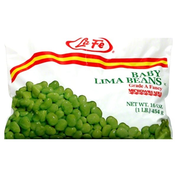 slide 1 of 1, La Fe Baby Lima Beans, 16 oz