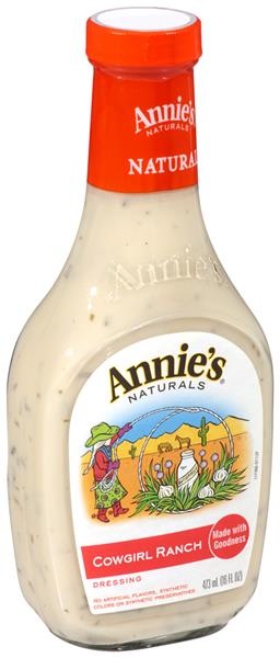 slide 1 of 1, Annie's Naturals Dressing Cowgirl Ranch, 16 fl oz