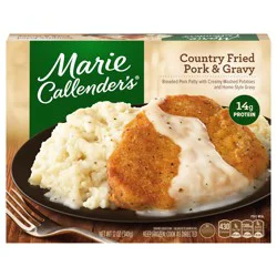 Marie Callender's Country Fried Pork Chop & Gravy, Frozen Meal, 12 oz.
