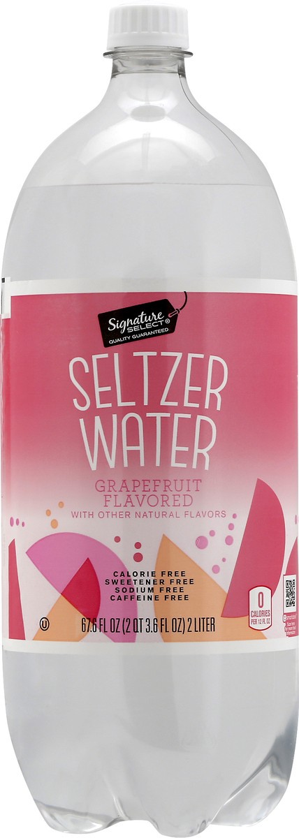 slide 11 of 11, Signature Select Seltzer Water - 2 liter, 2 liter