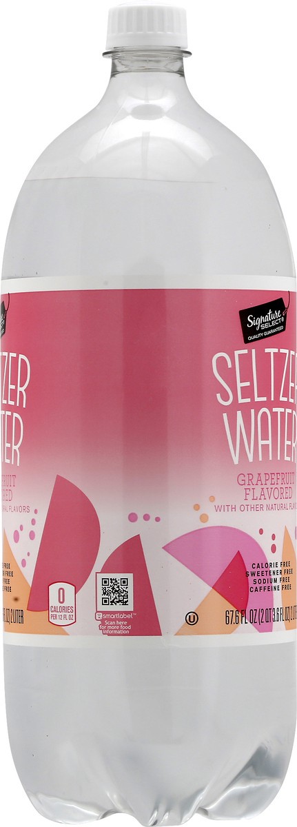 slide 9 of 11, Signature Select Seltzer Water - 2 liter, 2 liter