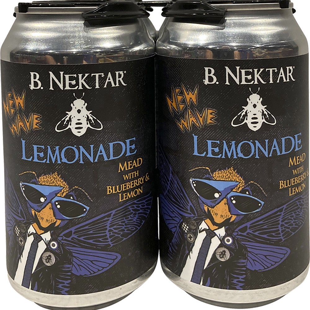 slide 1 of 1, B. Nektar New Wave Lemonade, 4 ct; 12 oz