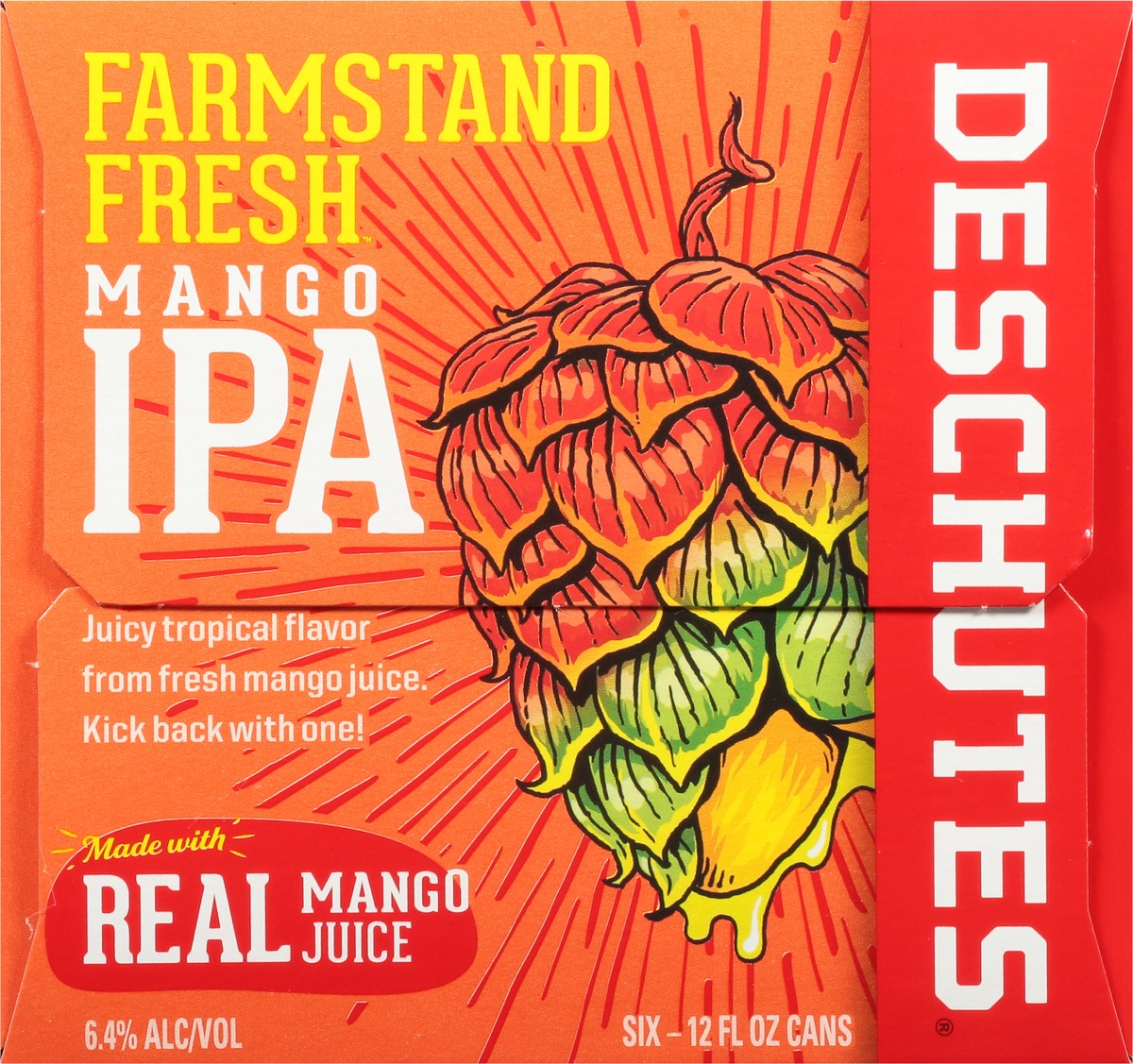slide 2 of 12, Deschutes Brewery Mango Ipa, 6 ct; 12 fl oz