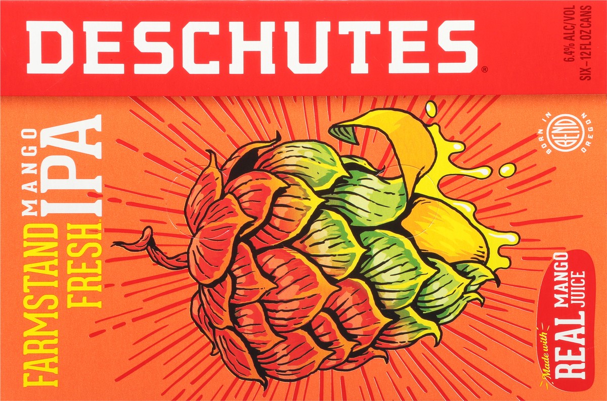 slide 4 of 12, Deschutes Brewery Mango Ipa, 6 ct; 12 fl oz