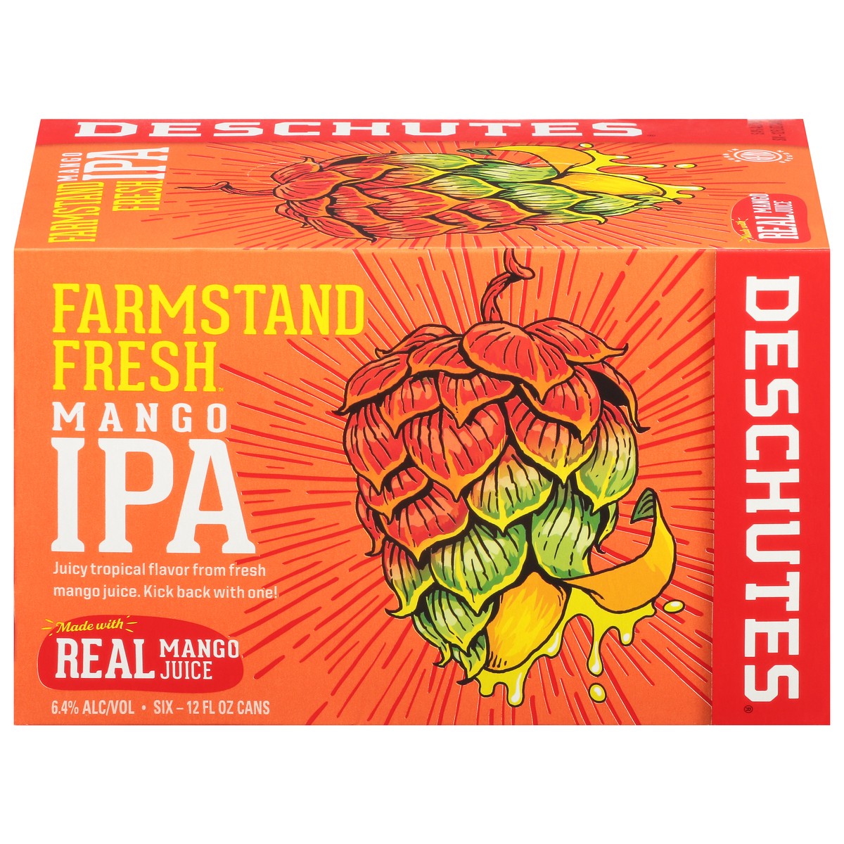 slide 6 of 12, Deschutes Brewery Mango Ipa, 6 ct; 12 fl oz