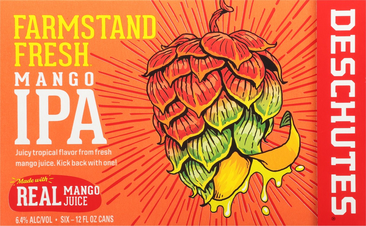 slide 10 of 12, Deschutes Brewery Mango Ipa, 6 ct; 12 fl oz