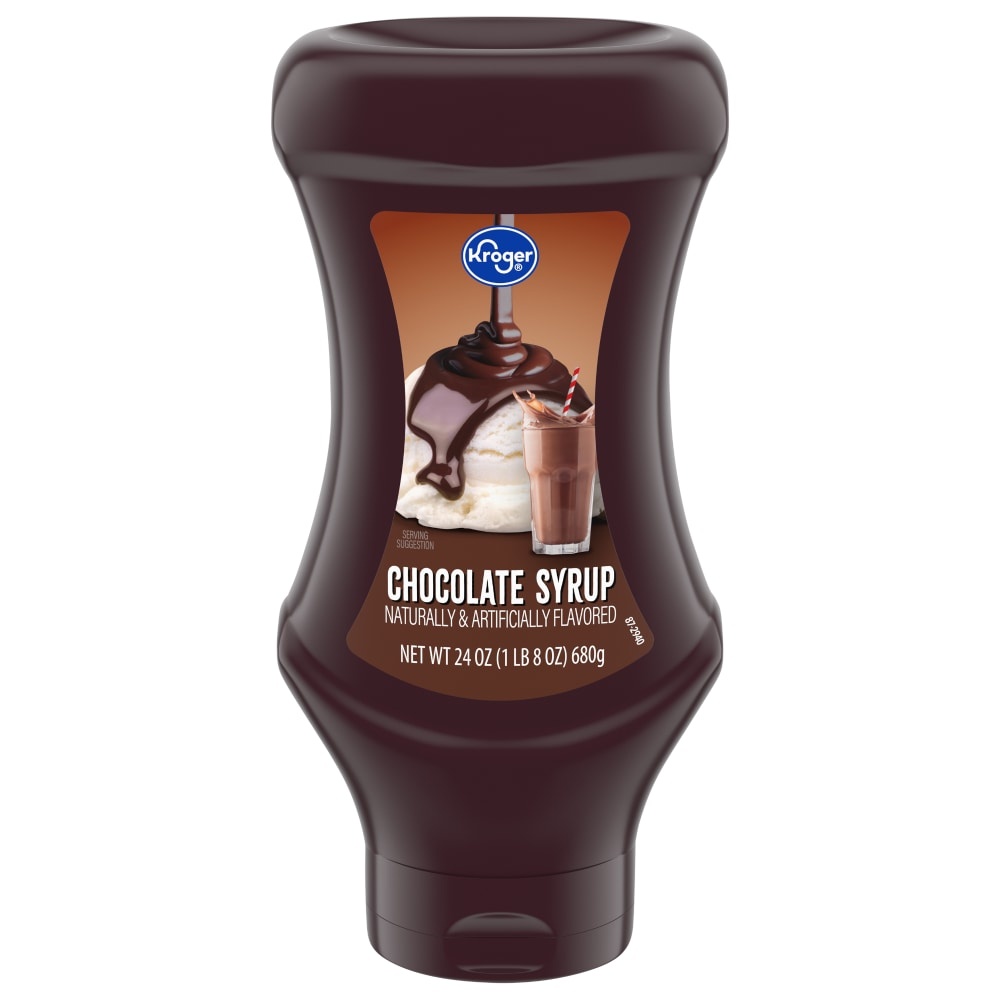 slide 1 of 2, Kroger Chocolate Syrup - 24 oz, 24 oz