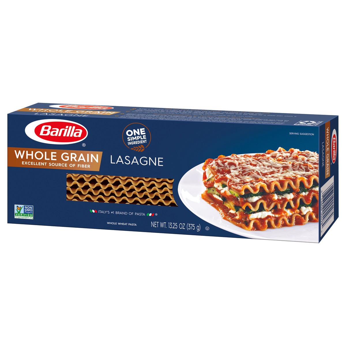 slide 3 of 9, Barilla Whole Grain Lasagne Pasta, 13.25 oz