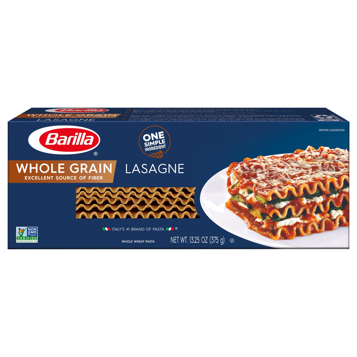 slide 1 of 9, Barilla Whole Grain Lasagne Pasta, 13.25 oz