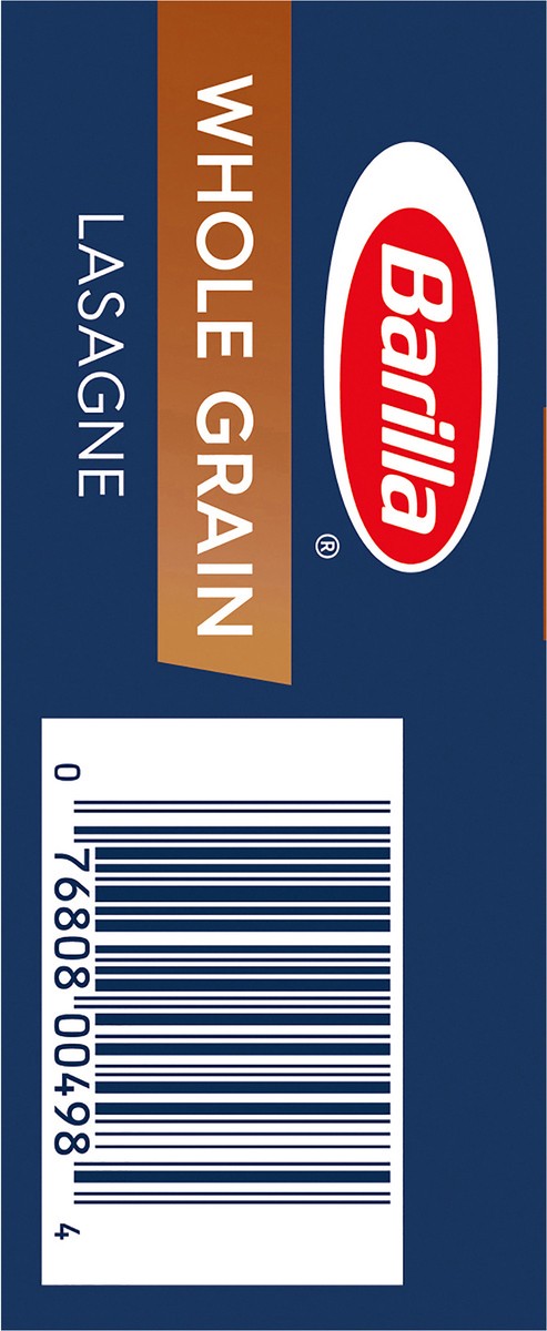 slide 7 of 9, Barilla Whole Grain Lasagne Pasta, 13.25 oz