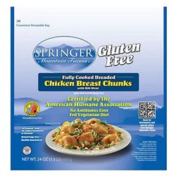 Springer Mountain Sm Cooked Chix Chunks